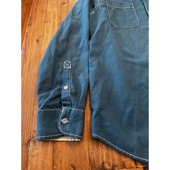 Tommy Bahama Long Sleeve Button Up Shirt Men‘s Size Large Soft Comfort Stitching - Picture 8 of 15